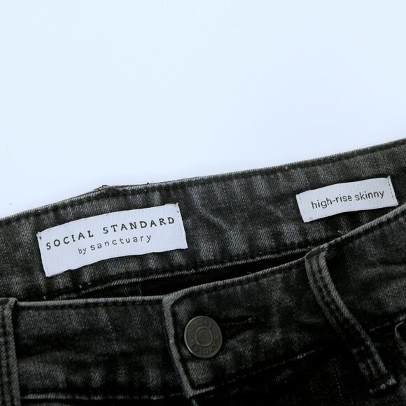 Social Standard by Sanctuary High-Rise Skinny Jeans - Picture 9 of 11